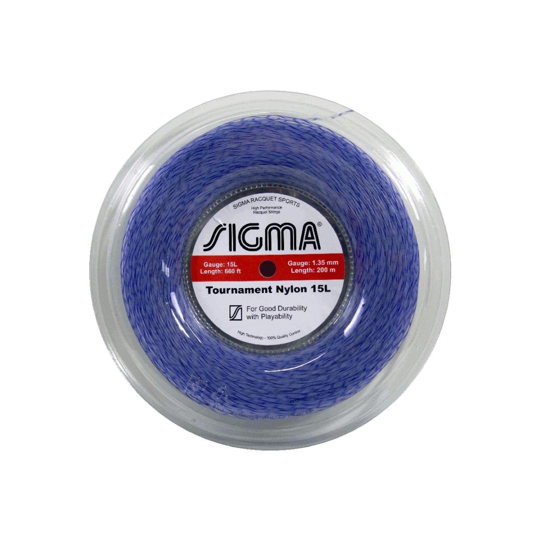Sigma Tournament Nylon Espiral Azul e Branco