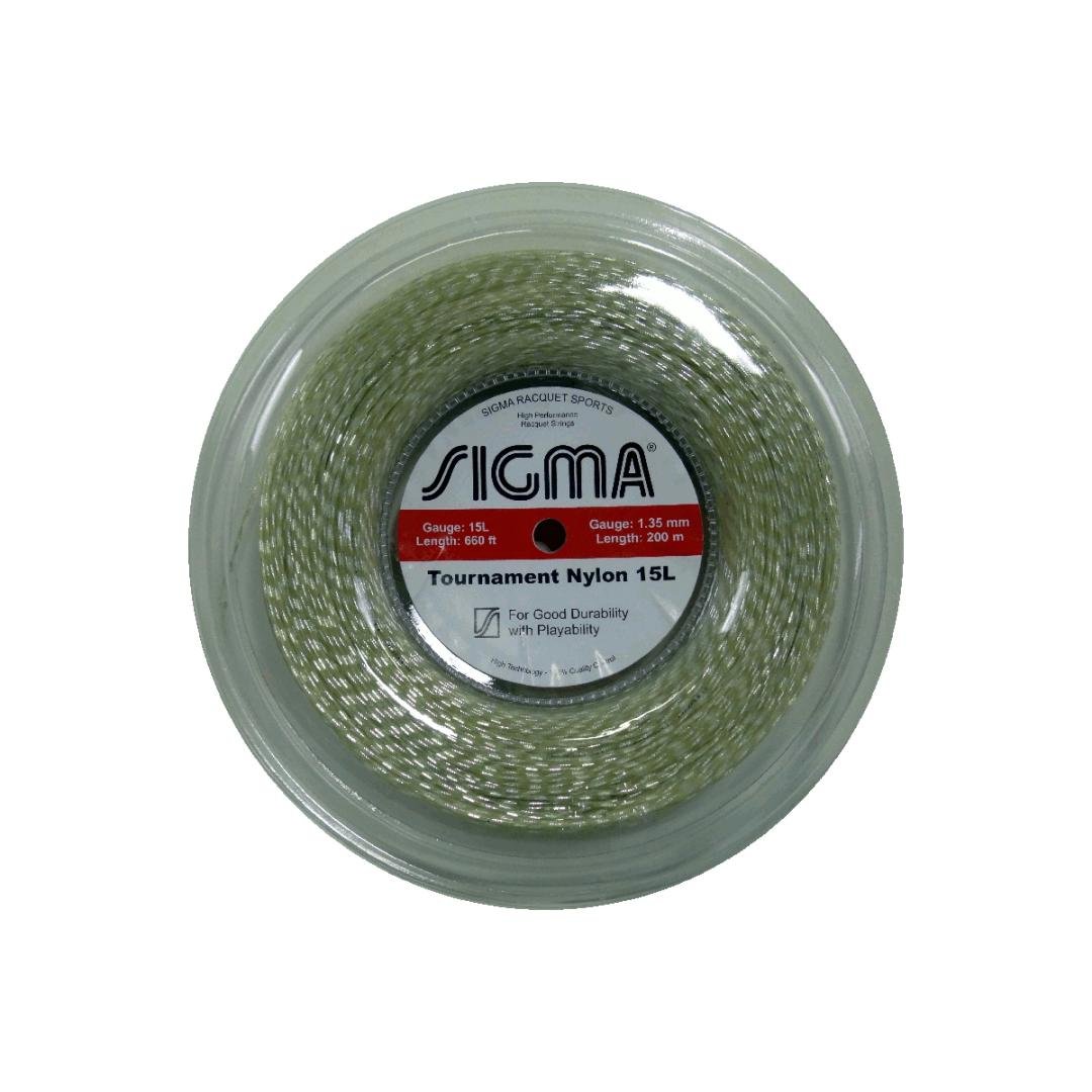 Sigma Tournament Nylon Espiral Champanhe e Prata